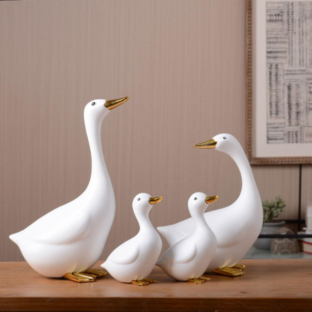 Figurina Rata de 12 cm din rasini pentru decorarea casei [1]