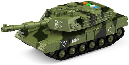 jucarii interactive - Jucărie Tanc Premium Leopard 2, cu lumini si sunete Model copie 1:16, 23 x 8 x 9 cm