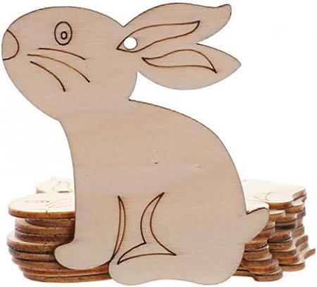 Figurine din lemn pentru colorat, 6 modele, 10 bucati din fiecare [3]