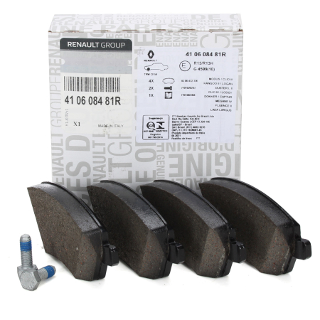 Piese auto - Set Placute frana fata Dacia Logan MCV, VAN, Dokker, Lodgy 410608481R Renault-sistem TRW