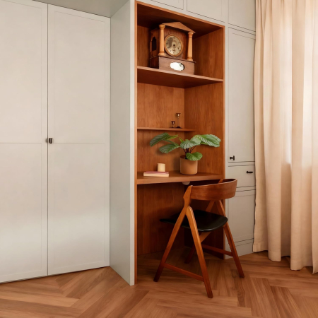 Plantă artificială frunză de măr 45cm 10 frunze realiste lucrată manual în ghiveci de lut – 45cm [7]