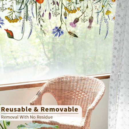 Folie autoadeziva blurata pentru confidentialitate ferestre , blocant UV 40x120 cm [4]