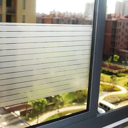 FOLII FERESTRE - Folie autoadeziva blurata pentru confidentialitate ferestre , blocant UV 45x400 cm