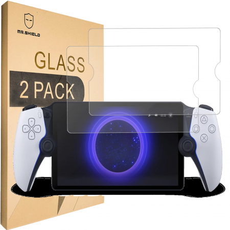 folii ecran telefoane - Folie de ecran compatibil cu PlayStation Portal Remote Player Pachet de 2 buc duritate 9H, HD transparent