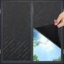 CASA SI GRADINA - Folie autoadeziva opaca pentru confidentialitate ferestre NEGRU, blocant UV 45 x 300 cm