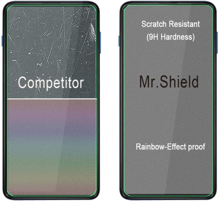 Folii de ecran compatibil cu Motorola (MOTO Edge S), duritate 9H, transparent set de 3 [6]