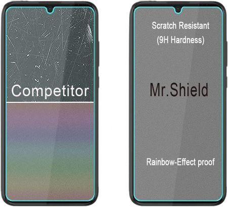 Folii de ecran compatibil cu Wiko Ride 3 , duritate 9H, transparent set de 3 [5]