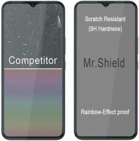 Folii de ecran compatibil cu ZTE Blade A52 Lite, duritate 9H, transparent set de 3 [5]