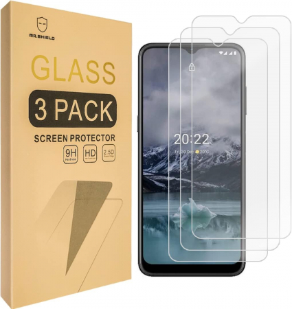 folie ecran - Folii de ecran compatibil cu Nokia G11 Plus, duritate 9H, transparent set de 3