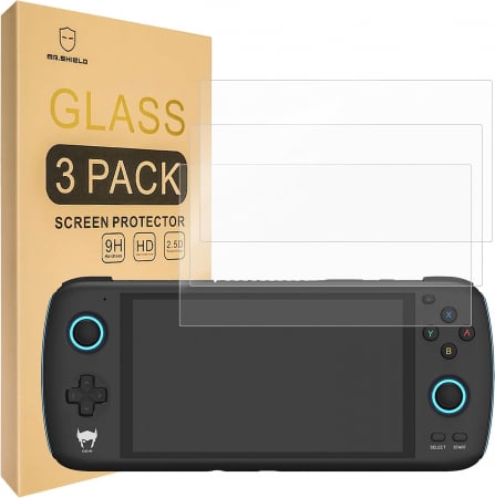folii ecran telefoane - Folii de ecran compatibil cu Ayn Odin/Ayn Odin Lite , duritate 9H, transparent set de 3