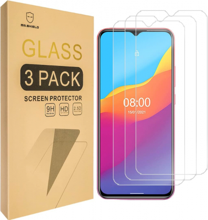 folie ecran - Folii de ecran compatibil cu Ulefone Note 10 , duritate 9H, transparent set de 3