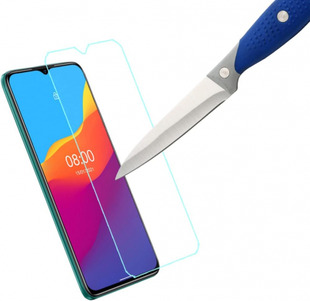 Folii de ecran compatibil cu Ulefone Note 10 , duritate 9H, transparent set de 3 [4]