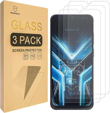 folii ecran telefoane - Folii de ecran compatibil cu Cubot X70 , duritate 9H, transparent set de 3