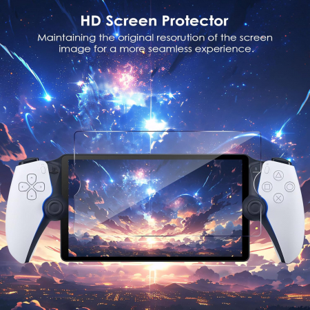 Folii de ecran pentru Sony PS5 PlayStation Portal, duritate 9H, HD Clear, set de 2 bucati [6]