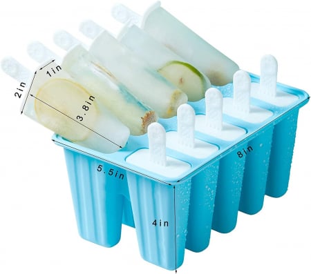 Forme de inghetata din silicon fara BPA- set 10 bucati [2]