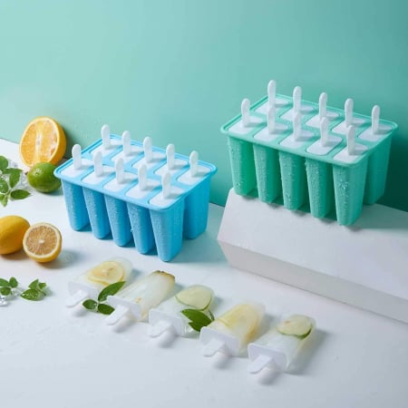 Forme de inghetata din silicon fara BPA- set 10 bucati [6]