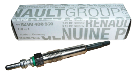 Piese auto - Bujie incandescentă OE Renault Dacia 8200490950 – 11V, M10x1