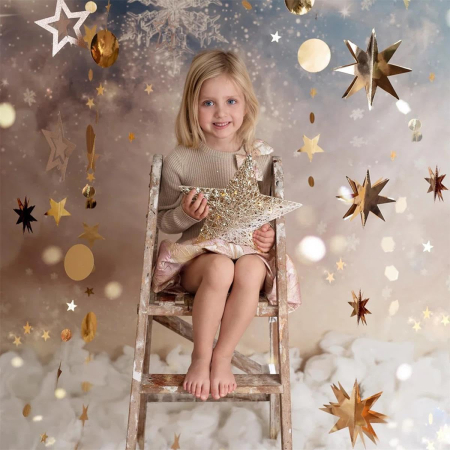 Fundal textil pentru poze, Tinut inghetat din material 2,2x1,5m [1]