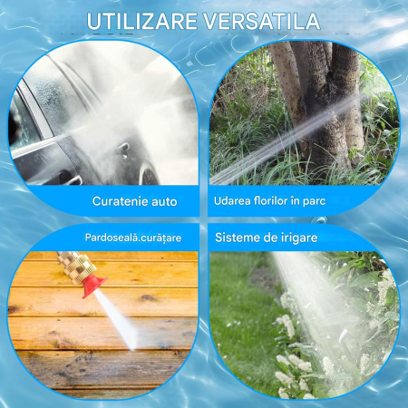 Aparat de spalat de inalta presiune 30Bari, 150W, cu furtun si duze, fara acumulator [8]