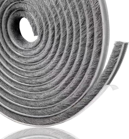 Accesorii usi - Benzi de etanșare pentru feronerie și uși, izolație – Gri 10m cm