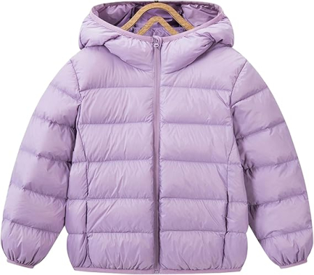 Geci si veste copii - Geaca de iarna captusita pentru copii, mov 120