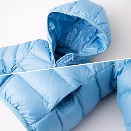 Geaca de iarna captusita pentru copii, neagra 110 [3]