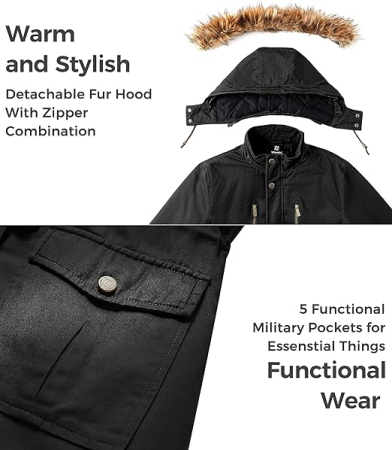 Geaca groasa de iarna pentru barbati S [3]