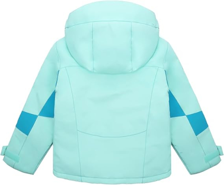 Geaca de iarna imblanita pentru copii, Albastru deschis 162-168 [1]