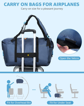 Geantă sport spatioasa 40 L, ideala calatorii, sala, inot [5]