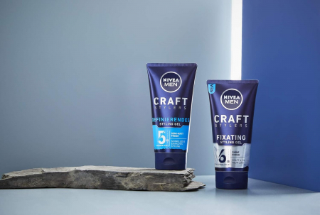 Gel de par NIVEA MEN Craft Stylers Defining cu efect mat pentru fixare puternica, 150 ml [4]