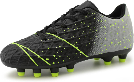 PANTOFI SPORT - Ghete de fotbal pentru copii, cu crampoane, cu negru marimea 35