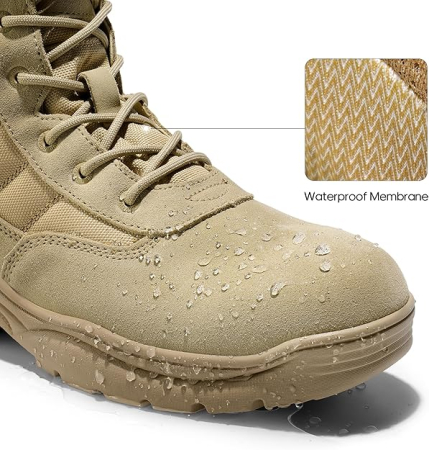 Ghete militare de iarna imblanite pentru barbati/femei, impermeabile, usoare, 39.5 [1]