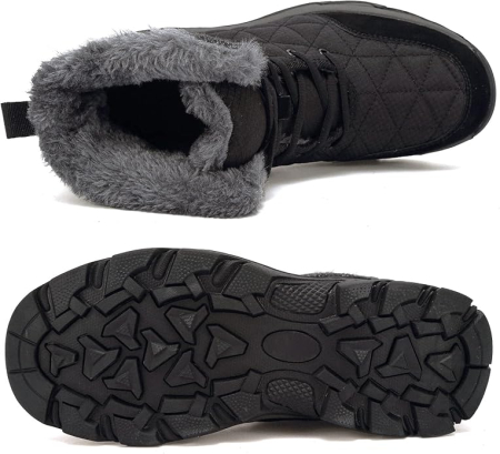 Ghete de iarna imblanite, impermeabile, usoare, negre 41 [3]