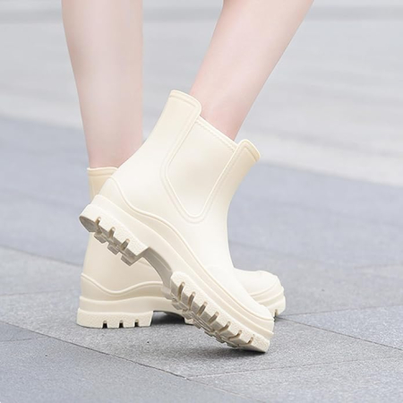 Cizme moderne de ploaie din cauciuc, confortabile, perfect impermeabile 40 [1]