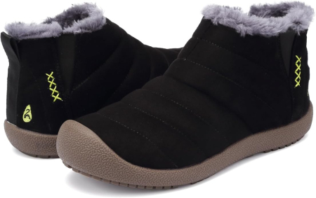 Ghete de iarna imblanite pentru barbati, impermeabile, usoare, negre 39 [2]