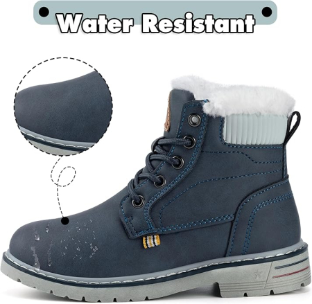 Ghete de iarna  pentru copii, impermeabile, usoare, albastre 34 [1]