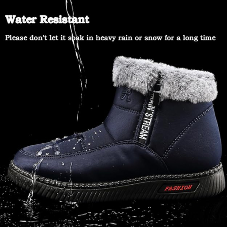 Ghete de iarna  pentru femei, impermeabile, usoare, albastre 36 [4]