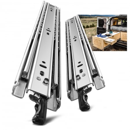 ACCESORII BIROU - GLISIERE SERTAR GREUTATI 68KG-SET