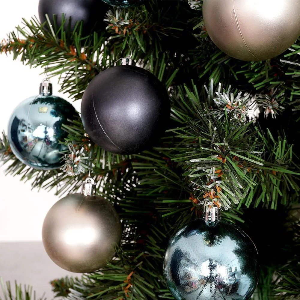 Globuri decorare pom sarbatori 3 culori, 12 bucati [4]