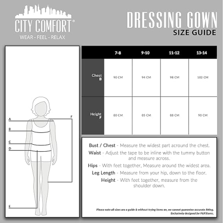 Halat de baie pentru copii, mov cu punte albe 11-12 ani [5]