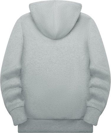 Hanorac Bărbați Igeekwell, cu Fermoar, Glugă și Căptușeală Fleece, de Iarnă, 3XL [2]