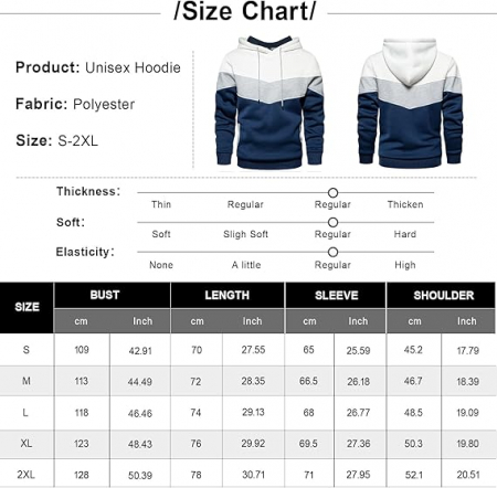 Hanorac unisex lejer, cu gluga, negru/rosu/galben 2XL (greutate 65-70 kg, inaltime 170-180 cm) [1]