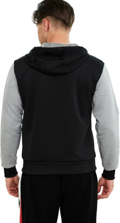 Hanorac sport lejer,respirabil, cu gluga si buzunare , 3 nuante 2XL [4]