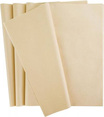 ACCESORII BIROU - Hartie fina de ambalat cadouri, Crem 50x35cm set 75 buc