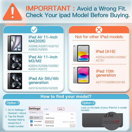 Husa roz perlat tableta iPad Air 11 Air 4/5/11", TPU, suport Pencil [1]