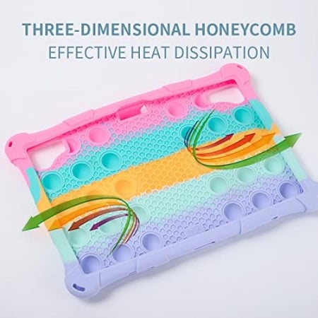 Husa compatibila cu Teclast P20S/M40/M40/M40 10", multicolora [5]