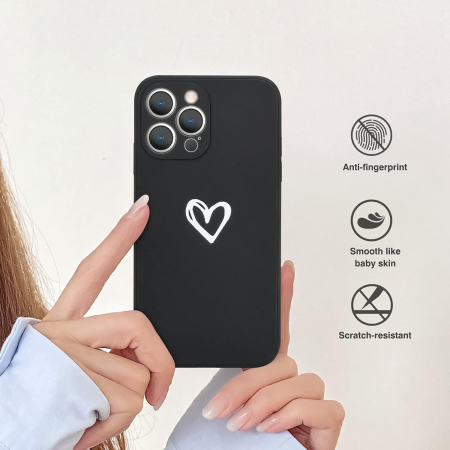 Husa compatibila cu iPhone 13 Pro Max, anti-soc, subtire, elastica, Negru [3]