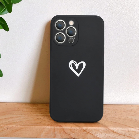 Husa compatibila cu iPhone 13 Pro Max, anti-soc, subtire, elastica, Negru [5]