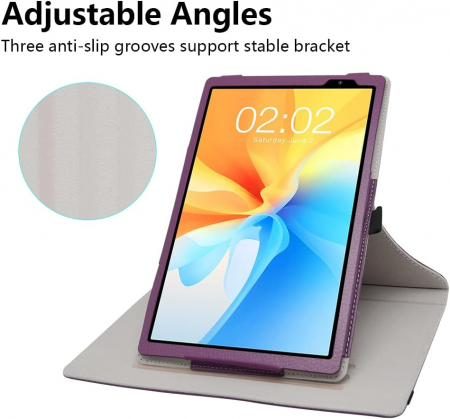 Husa compatibila cu Teclast P25T Case, ApoloMedia EP103A Case 10", PU violet [1]