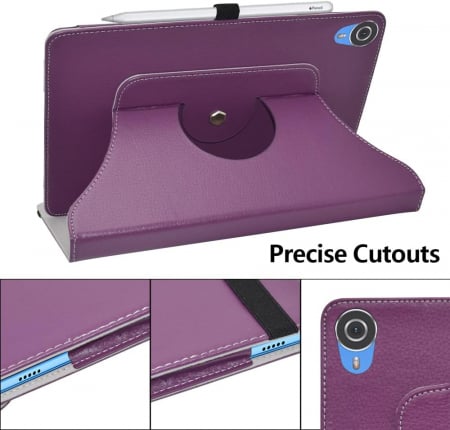 Husa compatibila cu Teclast P25T Case, ApoloMedia EP103A Case 10", PU violet [5]